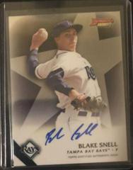 Blake Snell Baseball Cards 2015 Bowman's Best of Autographs Prices