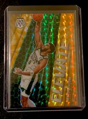 Jayson Tatum [Reactive Yellow] Basketball Cards 2020 Panini Mosaic Elevate Prices