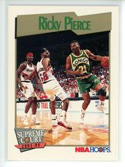 Ricky Pierce #498 Basketball Cards 1991 Hoops Prices