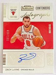 Zach LaVine Basketball Cards 2021 Panini Contenders Contenders Autographs Prices