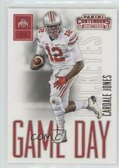 Cardale Jones Football Cards 2016 Panini Contenders Draft Picks Game Day Tickets Prices