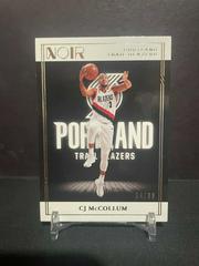CJ McCollum #10 Basketball Cards 2020 Panini Noir Prices