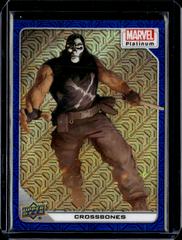 Crossbones [Blue Traxx] #19 Marvel 2023 Upper Deck Platinum Prices