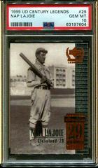 Nap Lajoie #29 Baseball Cards 1999 Upper Deck Century Legends Prices