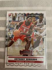 Anthony Edwards [Red] #SS-2 Basketball Cards 2020 Panini Contenders Draft Picks Front Row Seat Prices