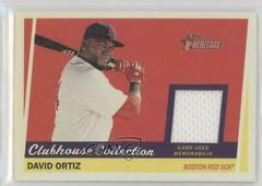 David Ortiz Baseball Cards 2016 Topps Heritage Clubhouse Collection Relics Prices