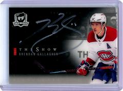 Brendan Gallagher [Autograph] #SB-28 Hockey Cards 2021 Upper Deck The Cup Show Black Prices