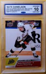 Nate Danielson [Exclusives] Hockey Cards 2022 Upper Deck CHL Prices