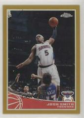 Josh Smith [Gold Refractor] Basketball Cards 2009 Topps Chrome Prices