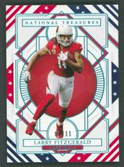 Larry Fitzgerald [Stars & Stripes] #3 Football Cards 2020 Panini National Treasures Prices