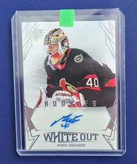 Mads Sogaard #WOR-MS Hockey Cards 2022 SPx White Out Rookie Autographs Prices