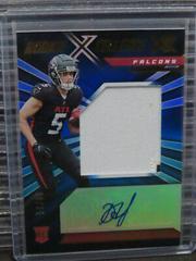 Drake London [Blue] #RXE-DL Football Cards 2022 Panini XR Rookie Xcellence Autograph Swatches Prices