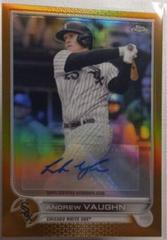 Andrew Vaughn [Gold] Baseball Cards 2022 Topps Chrome Update Autographs Prices