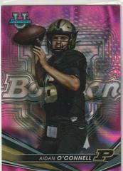 Aidan O'Connell [Pink Lava] #24 Football Cards 2022 Bowman's Best University Prices