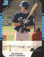 George Kottaras #276 Baseball Cards 2005 Bowman Prices