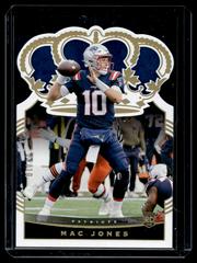 Mac Jones [Gold] #CR-5 Football Cards 2021 Panini Chronicles Crown Royale Prices