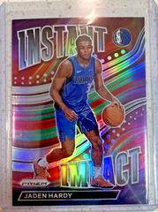 Jaden Hardy [Silver] #16 Basketball Cards 2022 Panini Prizm Instant Impact Prices