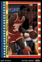 Akeem Olajuwan Basketball Cards 1987 Fleer Sticker Prices