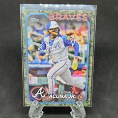 Ronald Acuna Jr. [Memorial Day Camo] #1 Baseball Cards 2024 Topps Prices