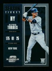 Gleyber Torres #10 Baseball Cards 2018 Panini Chronicles Contenders Optic Prices