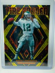 Randall Cunningham [Yellow] Football Cards 2022 Panini Phoenix Fire Forged Prices