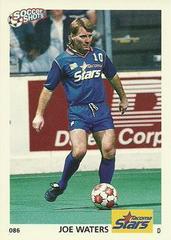 Joe Waters Soccer Cards 1991 Soccer Shots MSL Prices