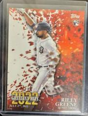 Riley Greene Baseball Cards 2023 Topps 2022 Greatest Hits Prices