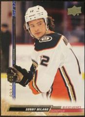 Sonny Milano [Exclusives] #4 Hockey Cards 2022 Upper Deck Prices