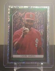 Ozzie Smith [Green Pattern] Baseball Cards 2021 Topps Gallery Prices