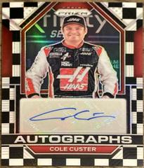Cole Custer [Checkered Flag] #41 Racing Cards 2023 Panini Prizm NASCAR Autograph Prices