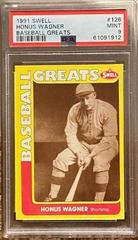 Honus Wagner Baseball Cards 1991 Swell Greats Prices