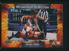 Brandi Rhodes Wrestling Cards 2021 Upper Deck AEW Wednesday in Action Prices