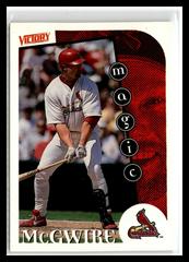 Mark McGwire Baseball Cards 1999 Upper Deck Victory Prices