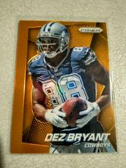 Dez Bryant [Orange Prizm] #3 Football Cards 2014 Panini Prizm Prices