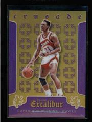 Dominique Wilkins [Purple] #13 Basketball Cards 2015 Panini Excalibur Crusade Prices