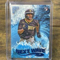 CJ Abrams [Blue] Baseball Cards 2022 Topps Gallery Next Wave Prices