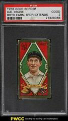 Hal Chase [Both Ears, Border Extends] Baseball Cards 1911 T205 Gold Border Prices