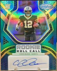 Chris Olave [Blue Etch] Football Cards 2022 Panini Certified Rookie Roll Call Signatures Prices