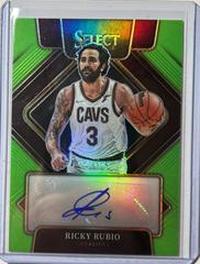 Ricky Rubio [Green Prizm] #SG-RRB Basketball Cards 2021 Panini Select Signatures Prices