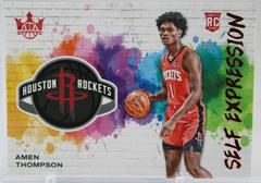 Amen Thompson [Ruby] #24 Basketball Cards 2023 Panini Court Kings Self Expression Prices