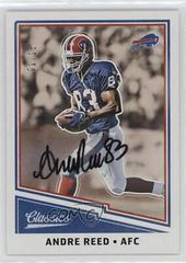 Andre Reed [Autograph] #103 Football Cards 2017 Panini Classics Prices