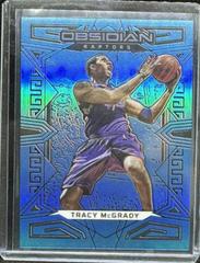Tracy McGrady [Blue Flood] Basketball Cards 2022 Panini Obsidian Prices