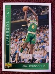 Eddie Johnson #146 Basketball Cards 1993 Upper Deck Prices