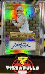 Justin Herbert #STB-JHE Football Cards 2022 Panini Gold Standard Setting the Bar Autographs Prices