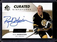 Rick Middleton Hockey Cards 2022 SP Authentic Curated Signatures Prices