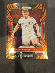 Kevin De Bruyne [Choice Tiger Stripe] Soccer Cards 2022 Panini Prizm World Cup Prices