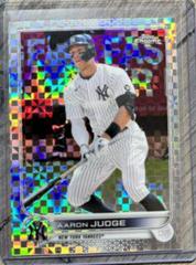 Aaron Judge [Xfractor] Baseball Cards 2022 Topps Chrome Prices