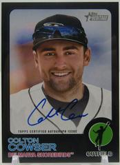 Colton Cowser [Autograph] #129 Baseball Cards 2022 Topps Heritage Minor League Prices