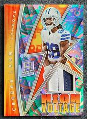 CeeDee Lamb [Psychedelic] #HV-CDL Football Cards 2022 Panini Spectra High Voltage Prices