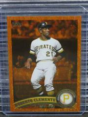 Roberto Clemente [Orange Hot Foil] Baseball Cards 2021 Topps Archives Prices